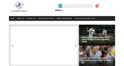 Desktop Screenshot of ladodgerreport.com